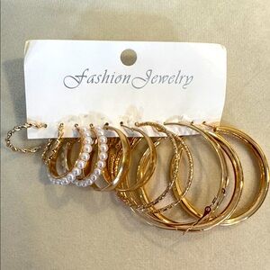 6 earrings set